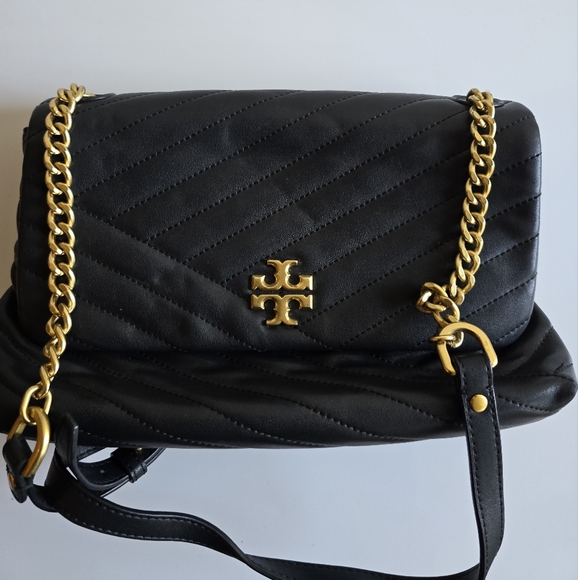 Tory Burch Kira Convertible Crossbody Bag Black - Picture 2 of 16